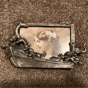 “Noah’s Ark” Pewter Picture Frame